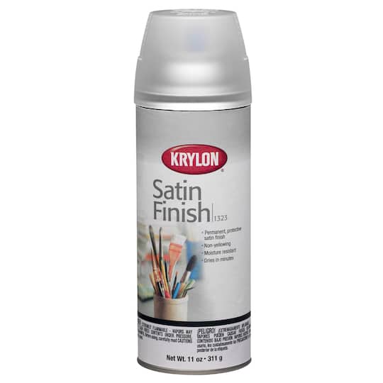 Michaels, Krylon® Satin Finish – Category: Spray Sealers & Finishes